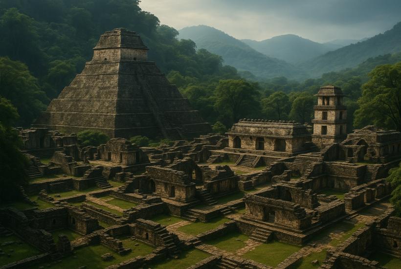 затерянный город в Мексике