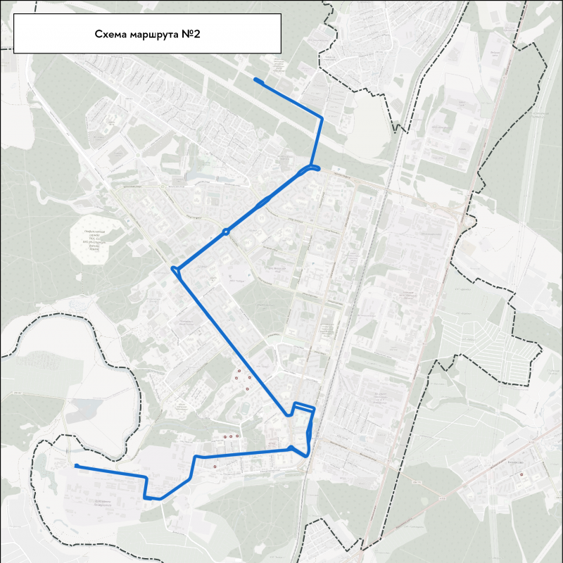 Обнинск маршрут 9 схема