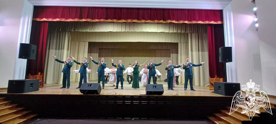  В Карачаево-Черкесии выступил Ансамбль песни и пляски Северо-Кавказского округа Росгвардии 