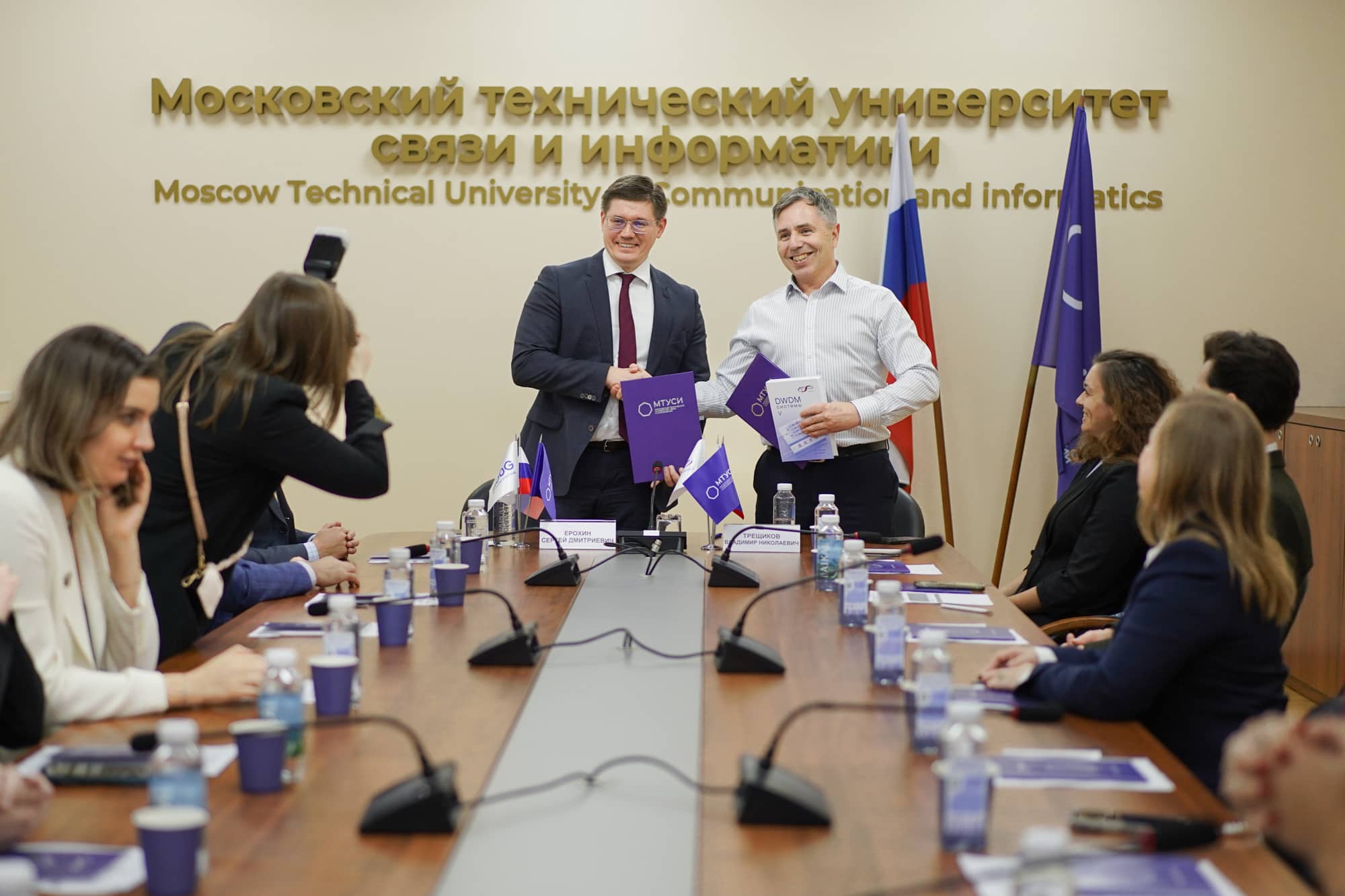 Компания Т8 открыла базовую кафедру в МТУСИ