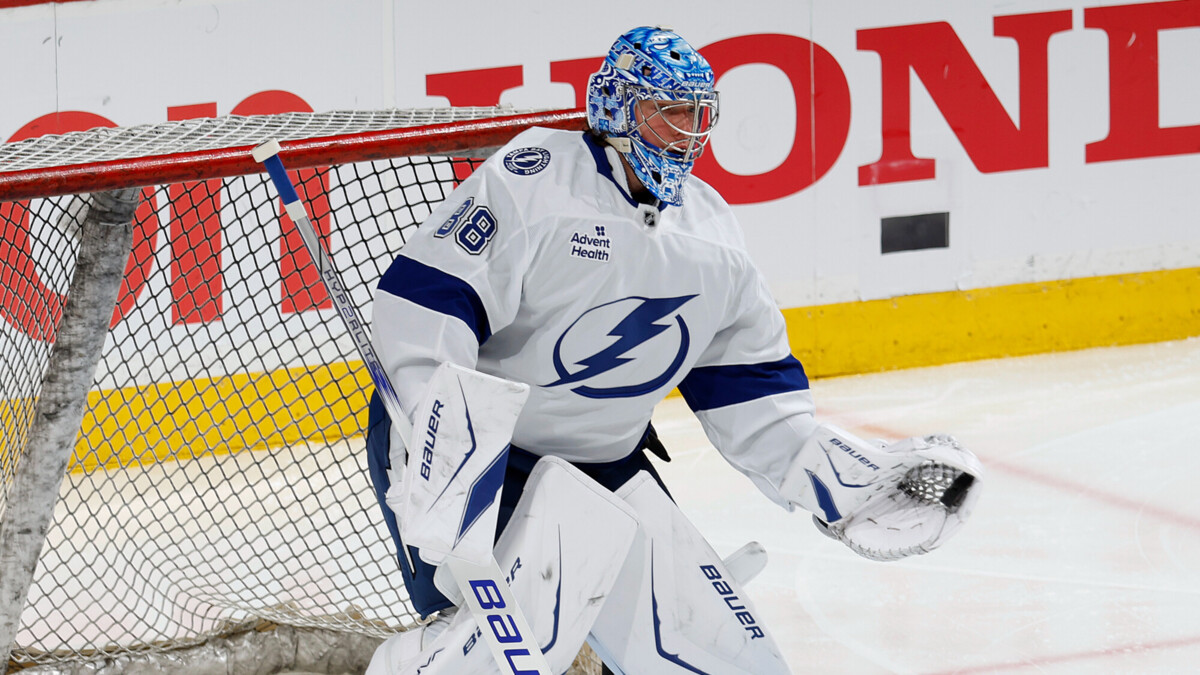 Главный тренер «Тампы» рассказал, когда Василевский может сыграть за команду