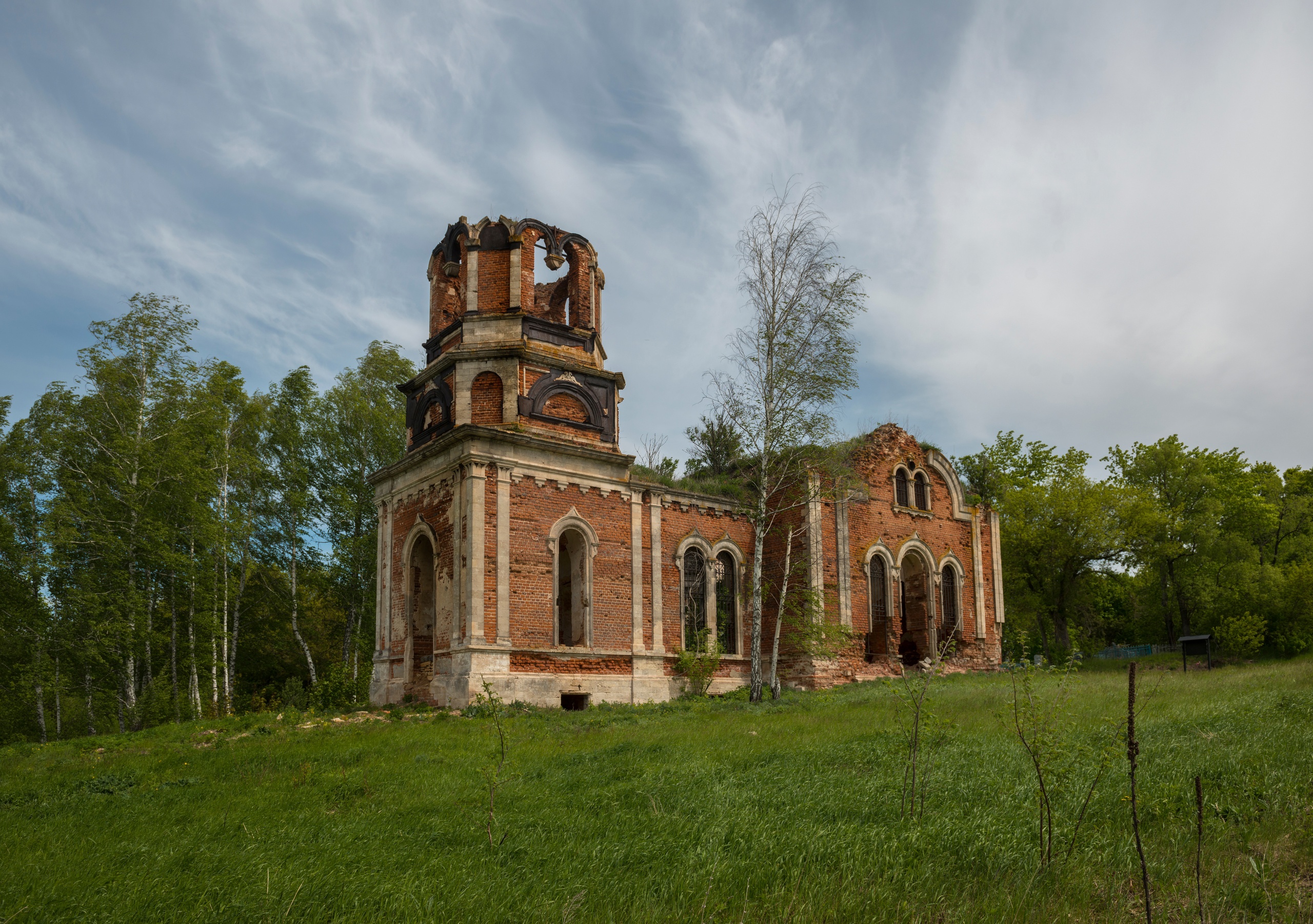 Заброшенный храм Расторгуево