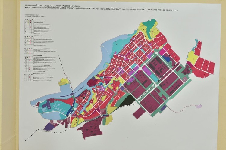 План продолжения московского проспекта в набережных челнах