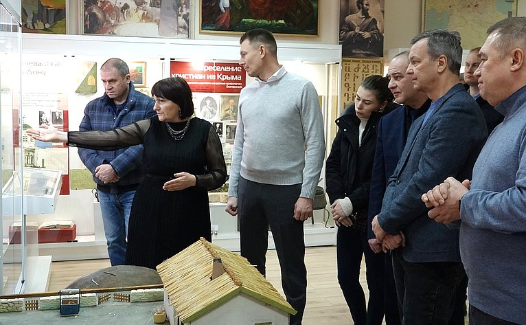 Первый заместитель Председателя СФ Андрей Яцкин и председатель Комитета СФ по аграрно-продовольственной политике и природопользованию Александром Двойных посетили Ростовскую область