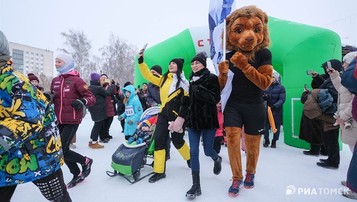 Новогодний забег на 2025 метров пройдет в Томске 1 января