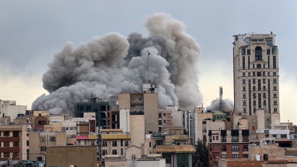 Авиаудары в Тегеране (Фото AP / TASS)