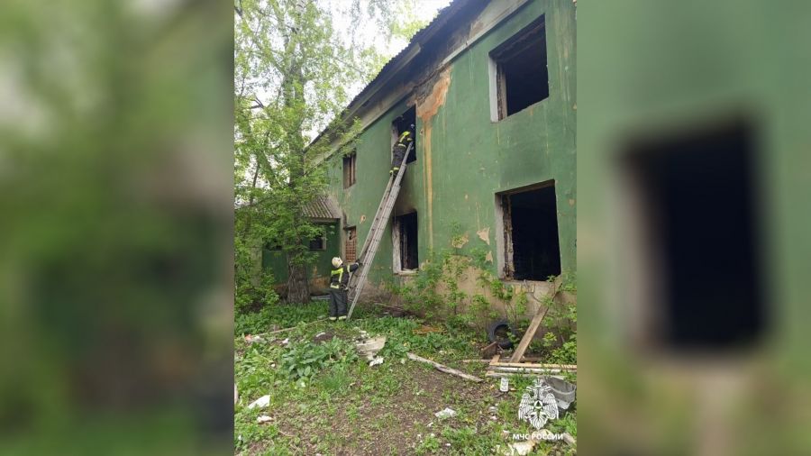 Причиной пожаров в двух заброшках в Ярославле мог стать поджог