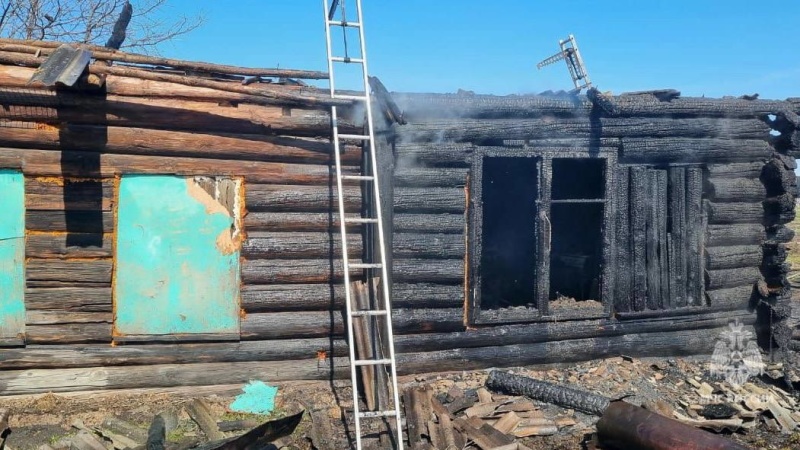 24 апреля 2024 года поступило сообщение о пожаре в частном жилом доме в селе Иваново