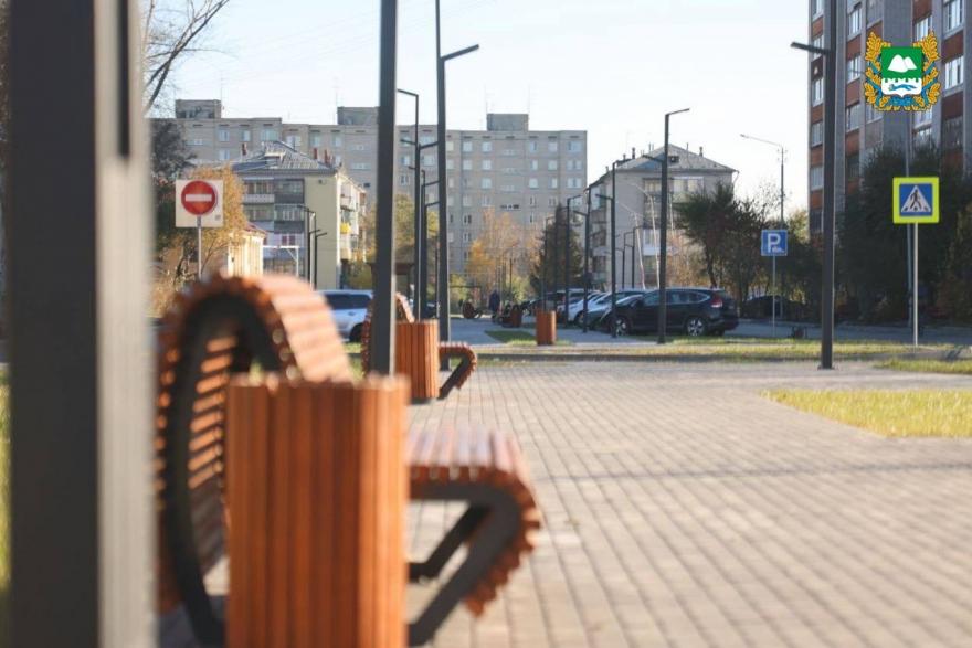 В Кургане благоустроили новый сквер