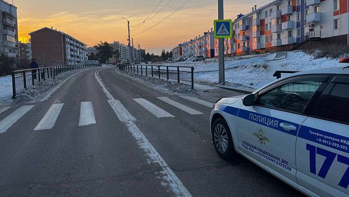 9-летнего ребенка сбили на пешеходном переходе в Улан-Удэ