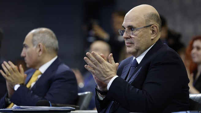 Михаил Мишустин на Международной конференции по сотрудничеству в области науки и технологий