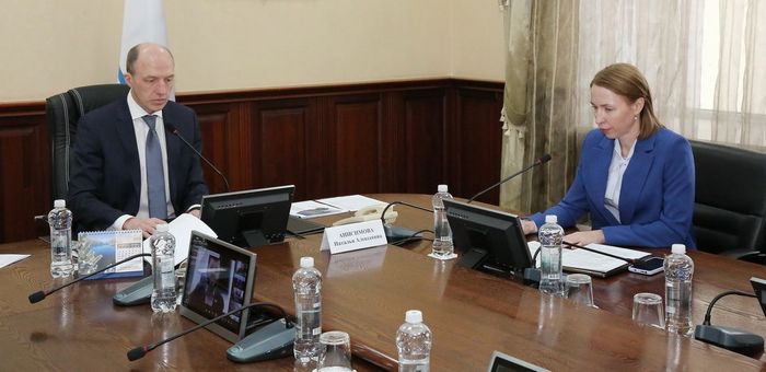 Олег Хорохордин провел урок цифры для чемальских школьников