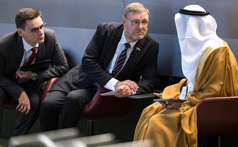 Сенаторы в составе делегации Федерального Собрания РФ участвуют в 151-й Ассамблее Межпарламентского союза в Женеве