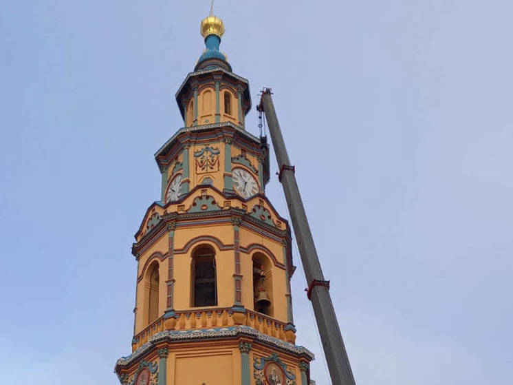 В Казани реставрировали колокольню Петропавловского собора