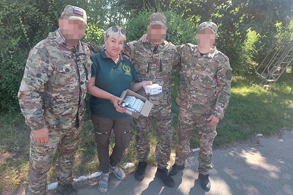 Сотрудники отдела специального назначения УФСИН России по Амурской области передали медикаменты для бойцов СВО