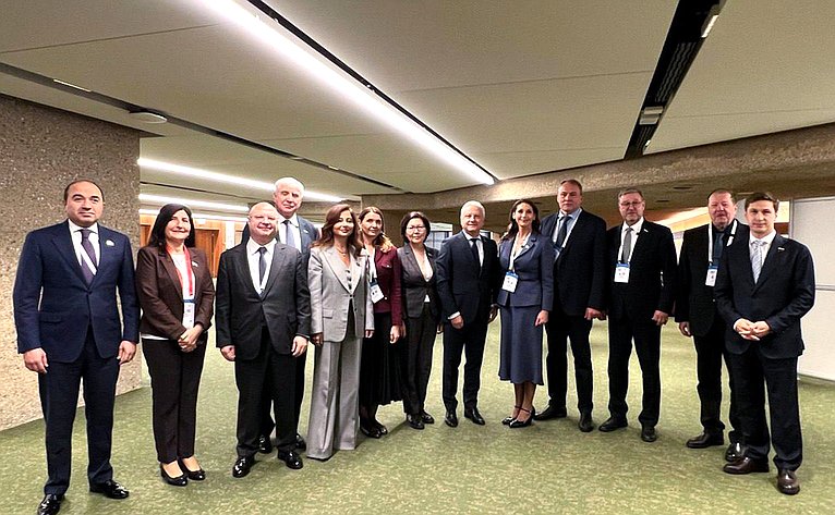 Сенаторы РФ приняли участие в заседании Постоянного комитета по вопросам демократии и прав человека. 151-я Ассамблея МПС