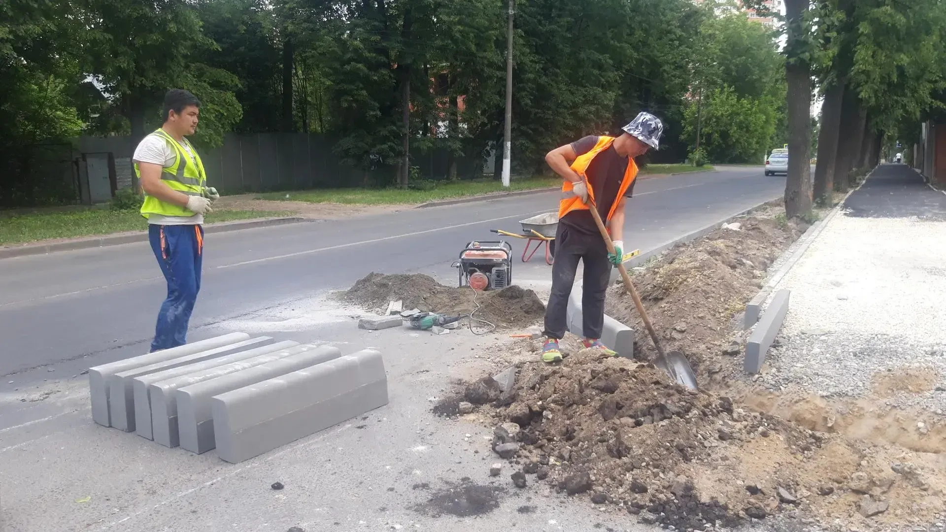 ремонт муниципальных дорог