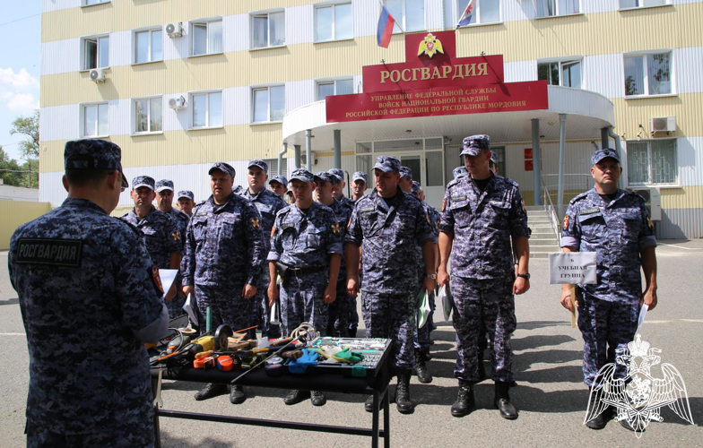 В Мордовии сотрудники и военнослужащие Росгвардии приступили к летнему периоду подготовки