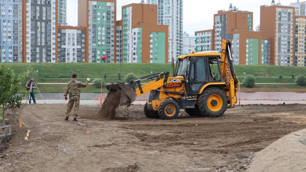 В Преображенском парке начали строить скейт-парк
