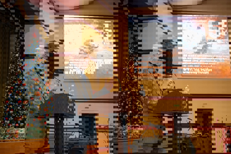 В Росгвардии состоялась встреча военнослужащих с внуком участника Битвы за Москву