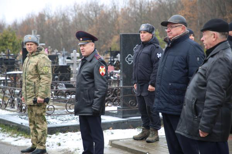 В Мордовии росгвардейцы почтили память павших товарищей