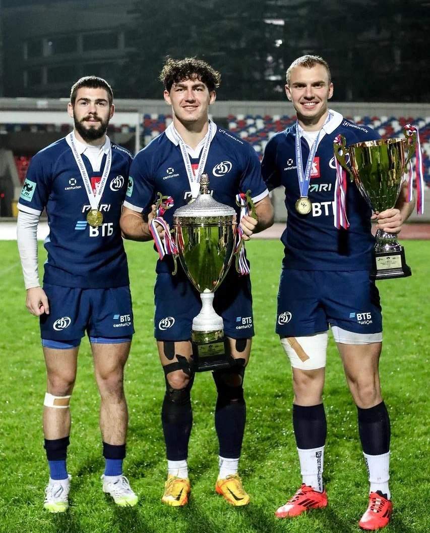 Курские регбисты в составе 