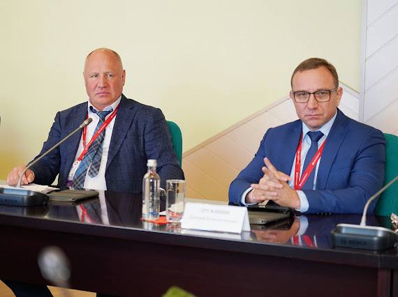 президент ТПП Забайкальского края Сергей Снетков, президент ТПП Республики Бурятия Дмитрий Дружинин
