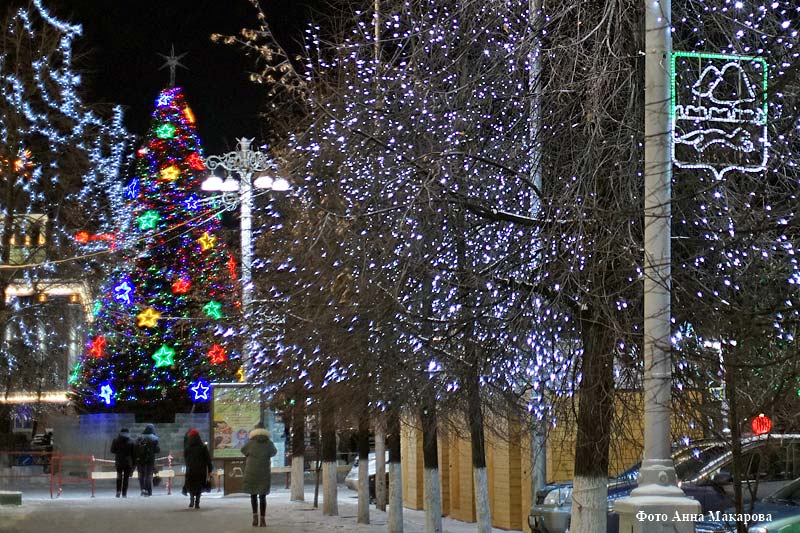 В Кургане будет организовано четыре главных новогодних площадки