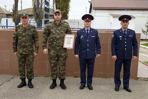 35 лет на страже порядка: в УФСИН России по Республике Дагестан отметили юбилей спецназа ФСИН России