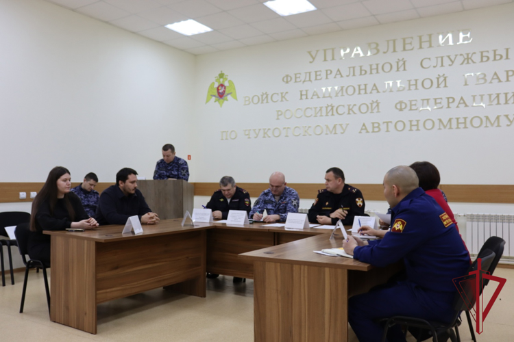 Вопросы частной охранной деятельности обсудили в Управлении Росгвардии на Чукотке
