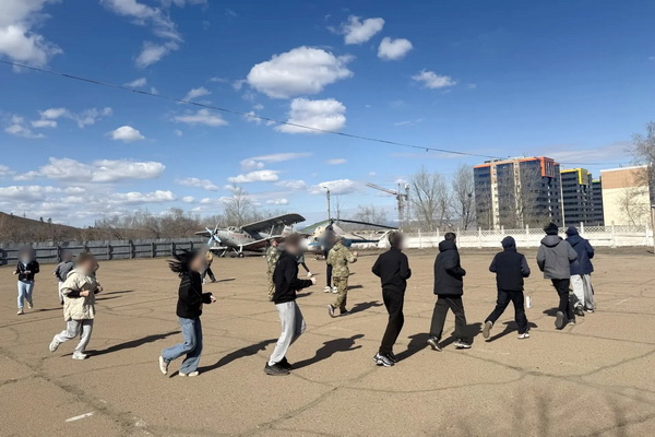 В УФСИН России по Республике Бурятия прошломероприятие «Зарядка со спецназом» для несовершеннолетних, состоящих на учете