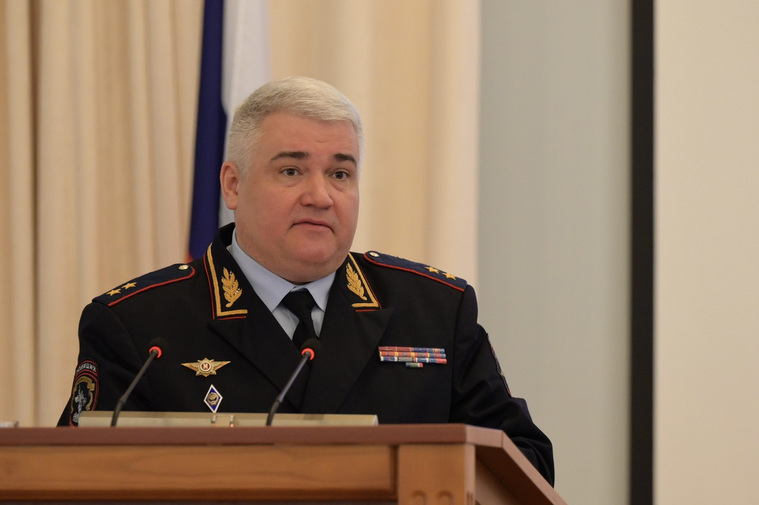 Генерал-лейтенант Михаил Черников на коллегии
