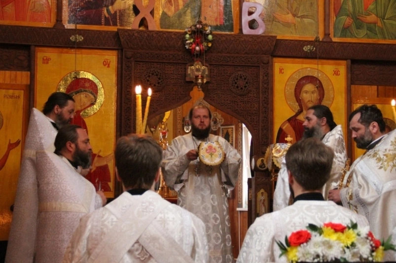 Служба Архиепископа Аксия в 2019 году в Свято-Вознесенском храме