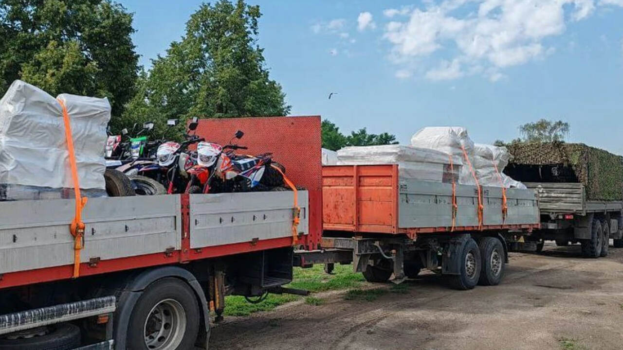 Из Самары была направлена гуманитарная колонна ...