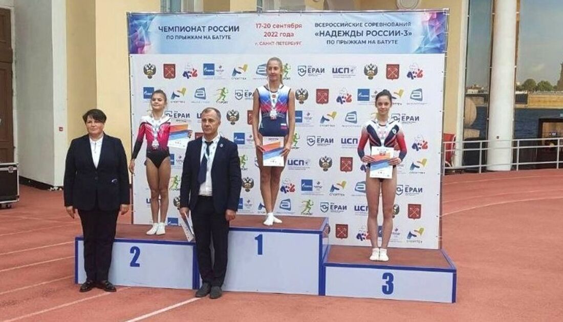 Олимпийский чемпион по прыжкам на батуте