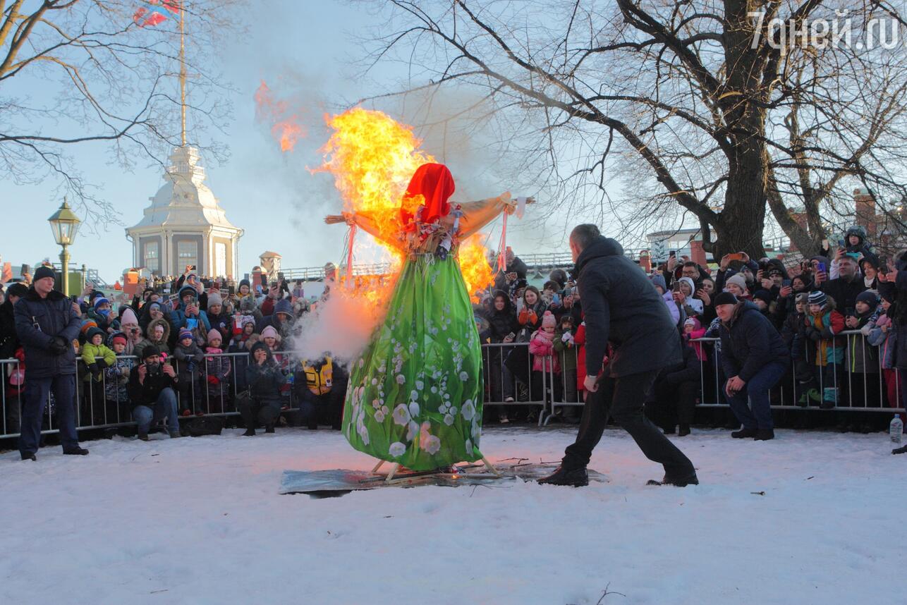 масленица в нижнем парке