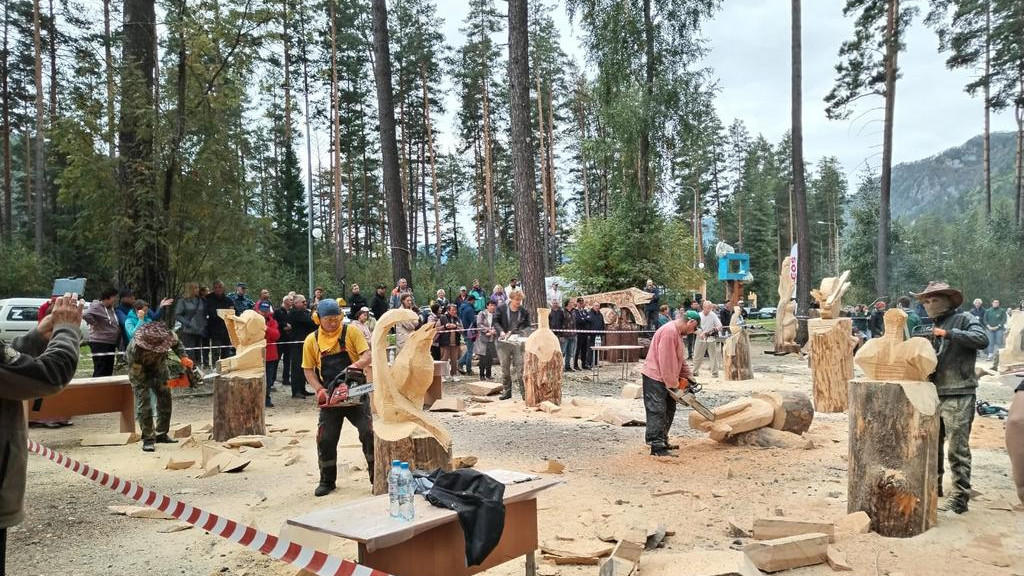 В Алтайском крае определили победителей фестиваля деревянной скульптуры «Алтай. Притяжение» Фото №2