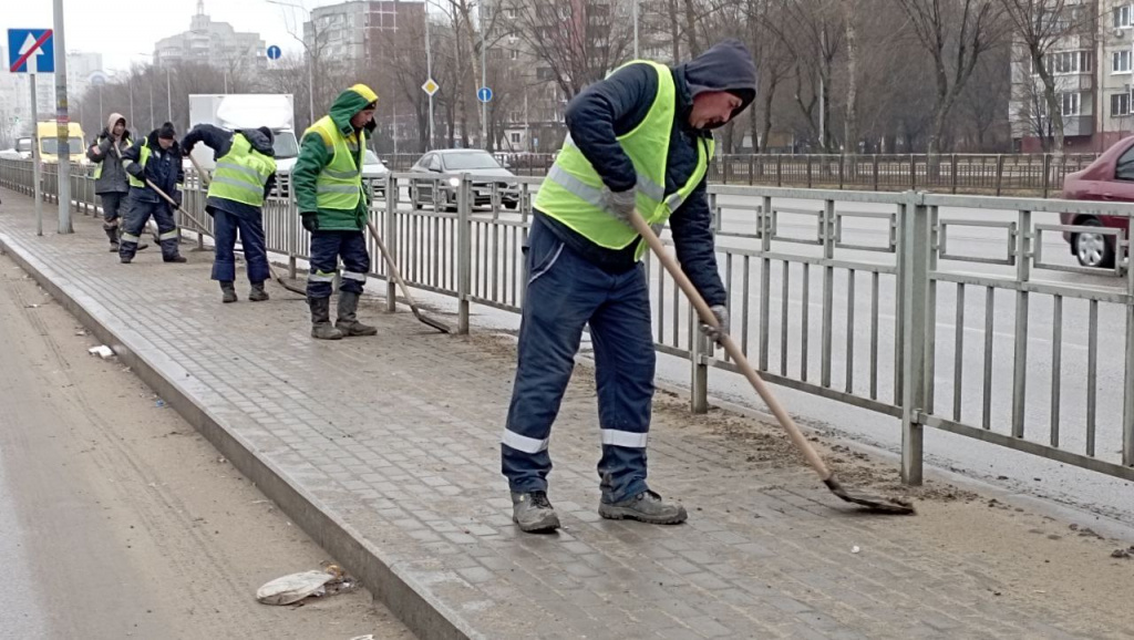 МБУ управление благоустройства г Липецка. Горячий асфальт. Субботник. Липецк благоустройство.