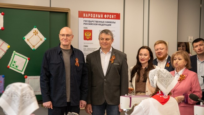 Дмитрий Чернышенко вместе с руководителем региона Леонидом Пасечником оценил работу центров патриотического воспитания