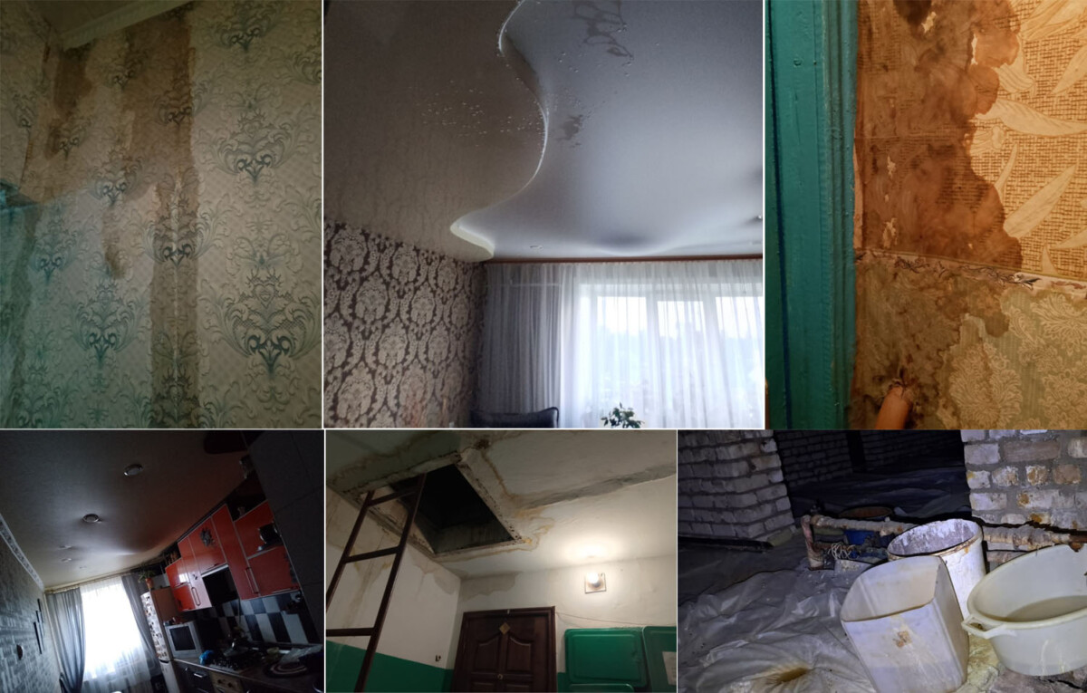 Две недели затапливает многоэтажку в Унече