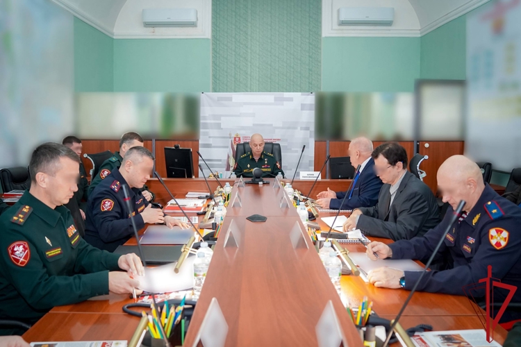Руководство регионального управления Росгвардии приняло участие в заседании Военного совета Северо-Западного округа