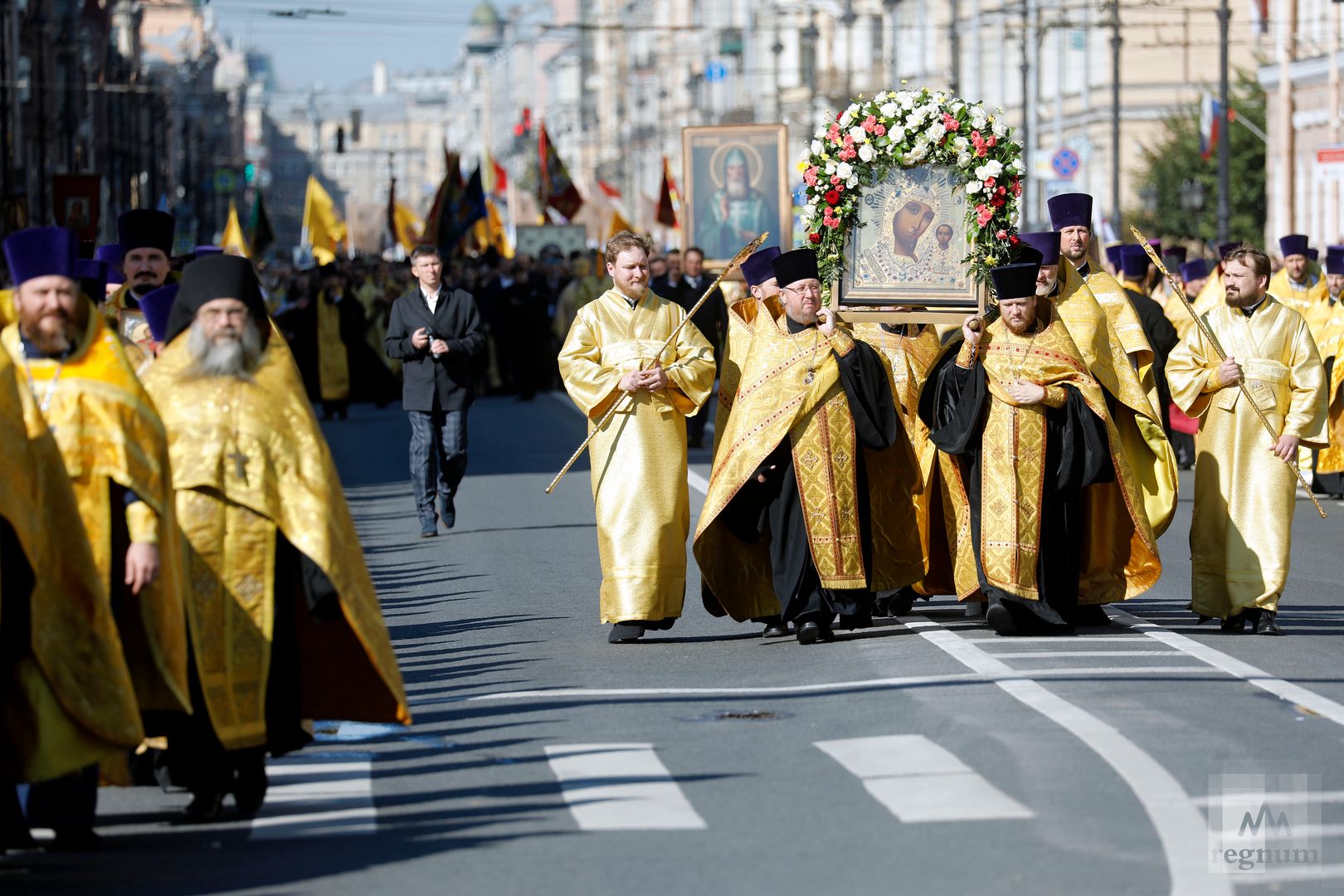 Крестный ход в петербурге