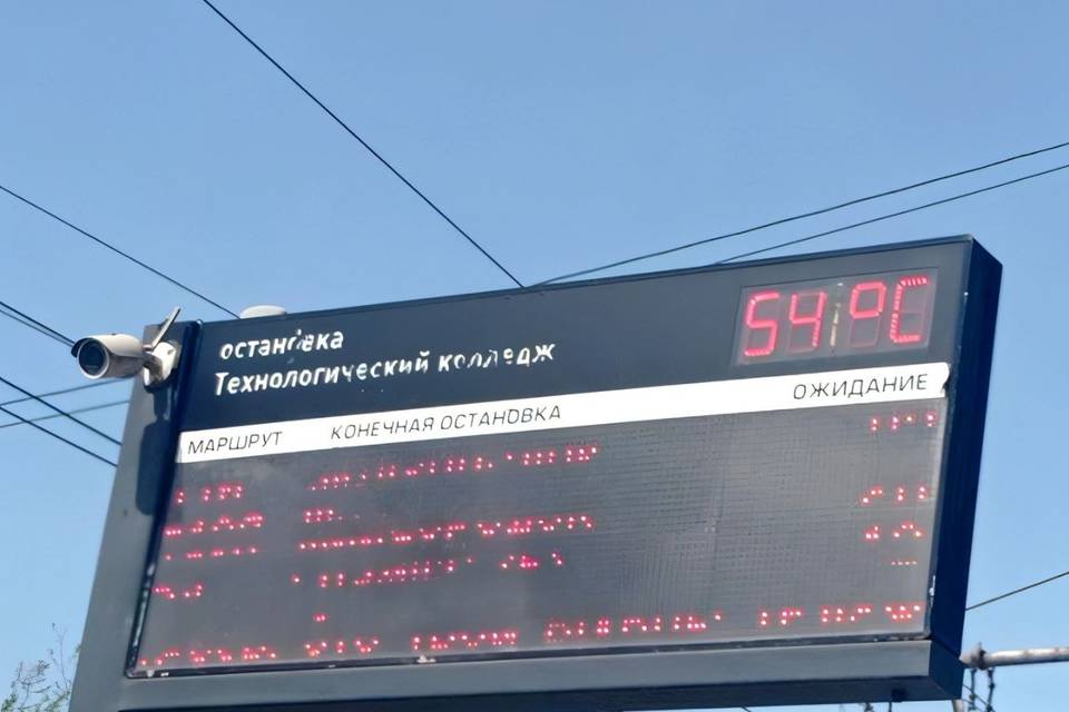 В Волгограде воздух прогрелся до плюс 54 градусов