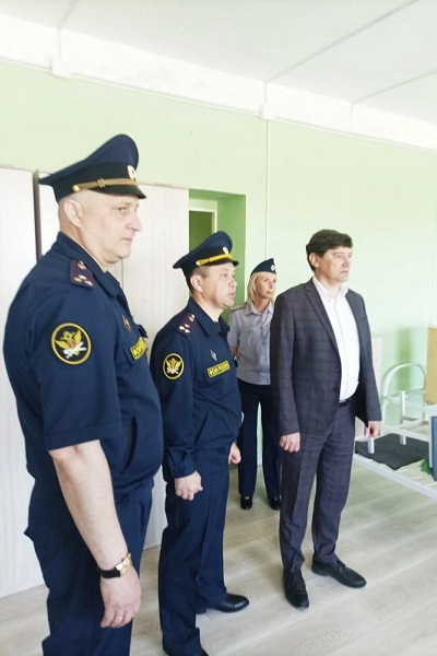 КП-3 УФСИН России по Удмуртской Республике посетил Уполномоченный по правам человека в регионе Максим Шумихин