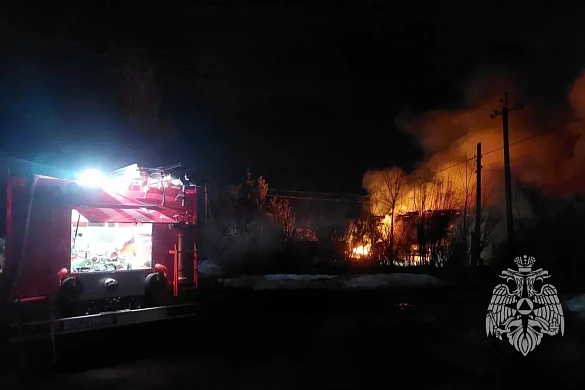В Пучеже на 144 «квадратах» дотла сгорел дом с пристройкой 