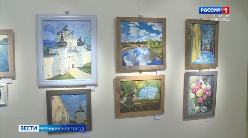 Новгородский областной Дом народного творчества приглашает посетить персональную выставку Натальи Ким