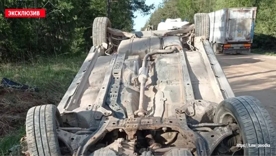 Водитель автомобиля пострадал в результате ДТП в Красногородском районе