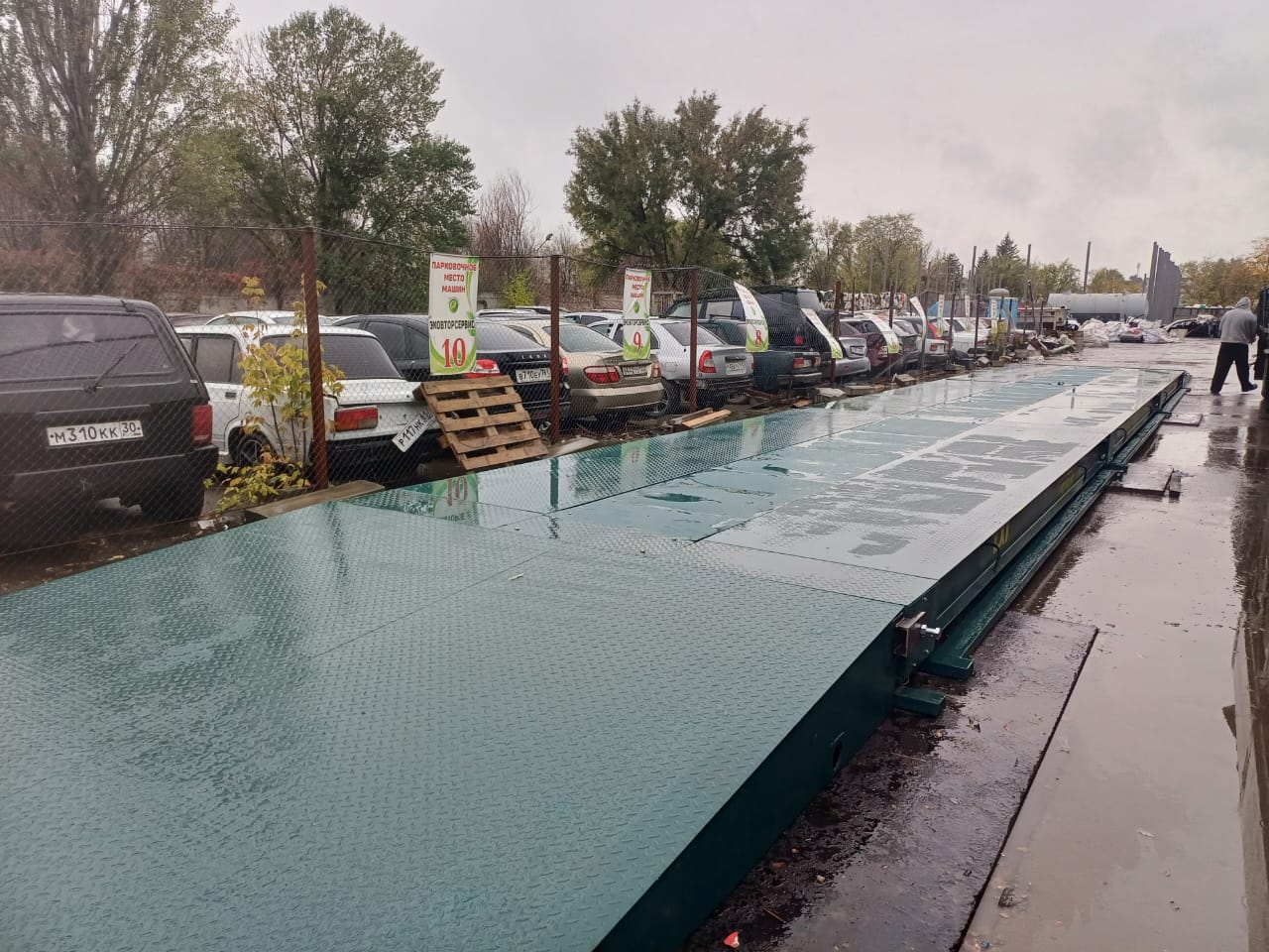 Установлены автомобильные весы в Ростовской области