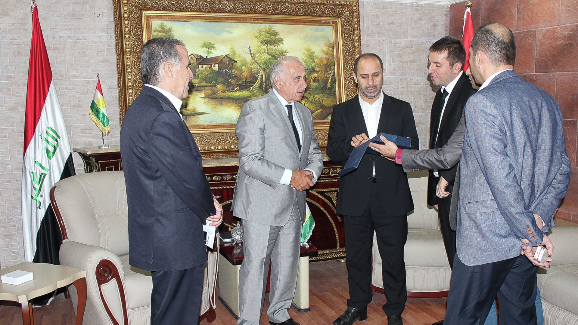 Делегация ТПП Абхазии во время визита в Иракский Курдистан - Sputnik Абхазия, 1920, 20.01.2026