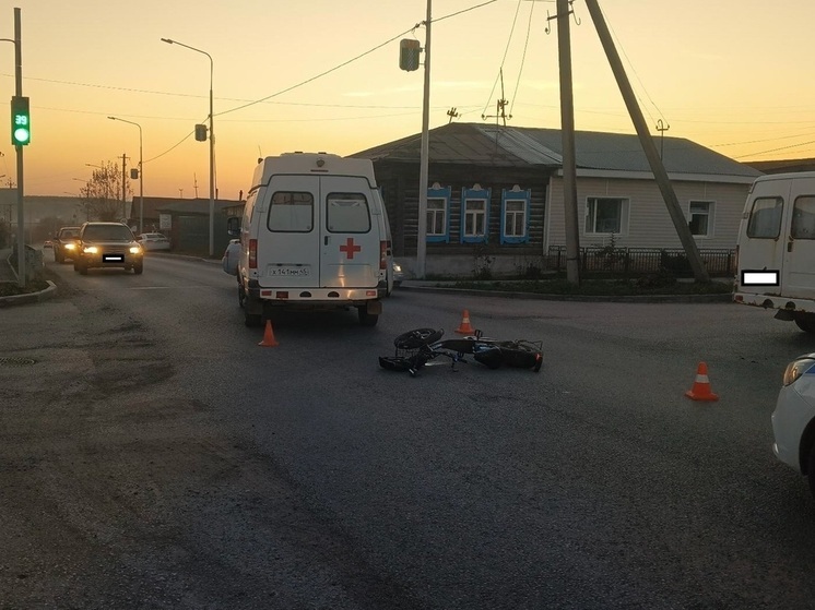 В Катайске в ДТП с «Газелью» получил травмы водитель электровелосипеда